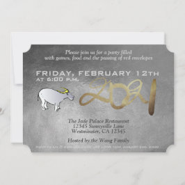 Convite para Ano Ox 2021 da Metal Vietnamita