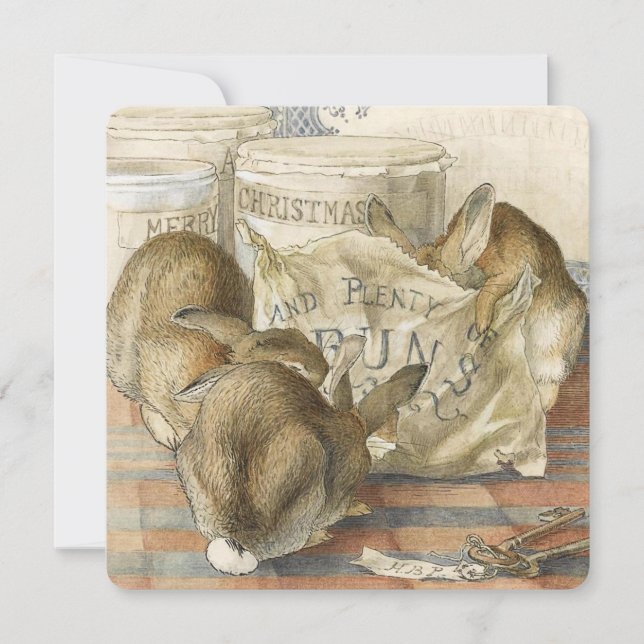 Convite para Anúncio da Festa de Natal da Família (Frente)