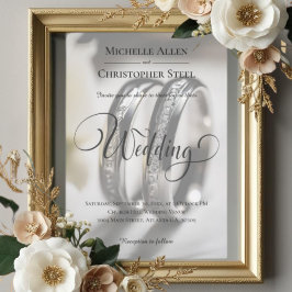 Convite para Anúncio de Anéis de Casamento