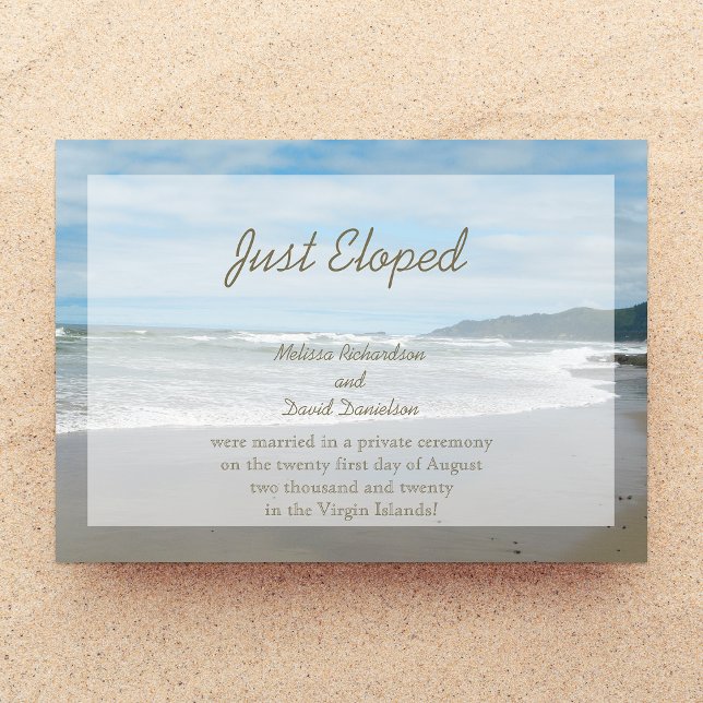 Convite para Anúncio de Casamento de Casamento Elo (Criador carregado)