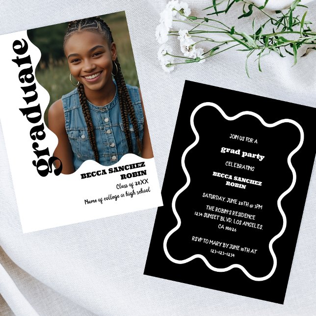 convite para anúncio de formandos (Criador carregado)