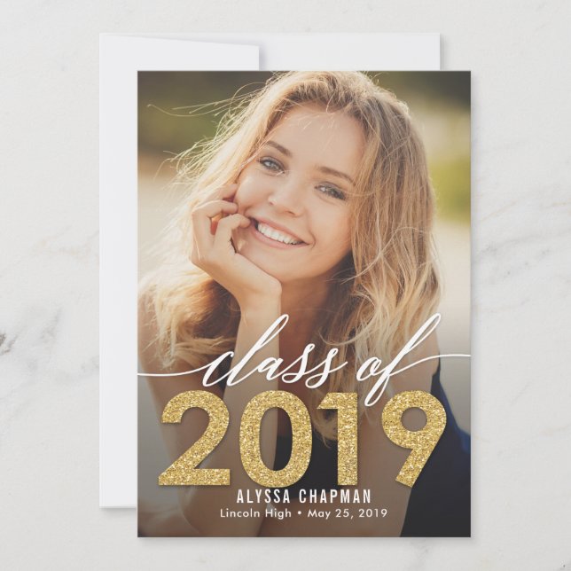 Convite para Anúncio de Graduação de Ano Estimulan (Frente)