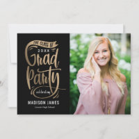 Convite para Anúncio de Graduação de Banner de Par