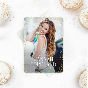 Convite para Anúncio de Graduação de Delícia S