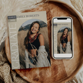 Convite para Anúncio de Graduação de Fotografias A