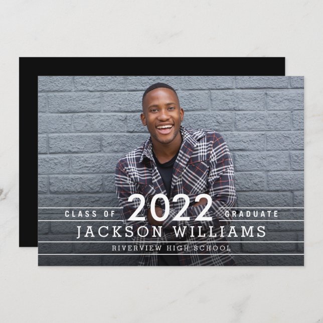 Convite para Anúncio de Graduação de Grades legal (Frente/Verso)