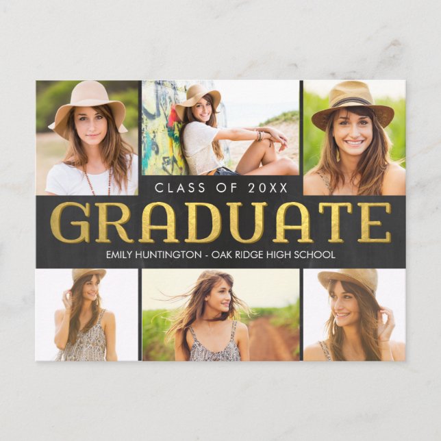 Convite para Anúncio de Graduação Futura (Frente)