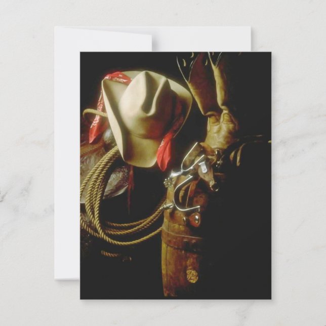 Convite para Anúncio de Vazio de engrenagens de Vi (Frente)