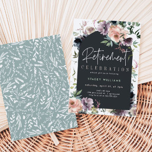 Convite para aposentadoria para mulheres, Modelo e