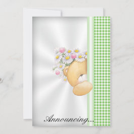 Convite para apresentação de bebê