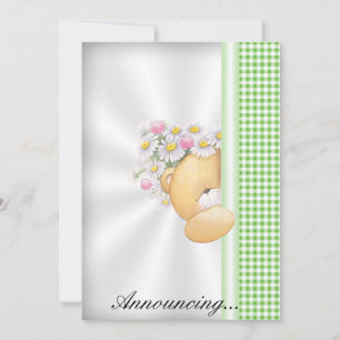 Convite para apresentação de bebê