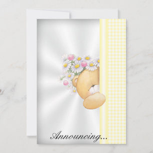 Convite para apresentação de bebê