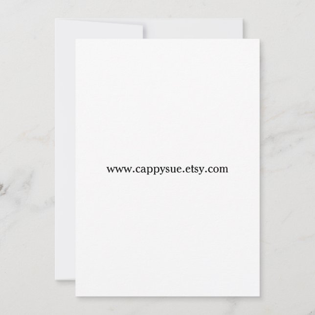 Convite para apresentação de bebês humorísticos (Verso)