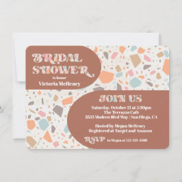 Convite para apresentação de Chás de panela Retro