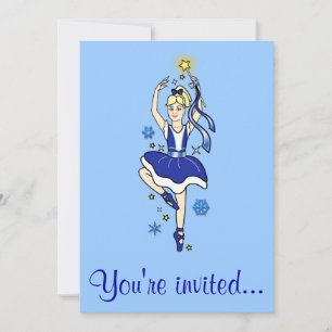 Convite para apresentação de dança: Dançarino 