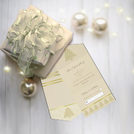 Convite para apresentação de eventos de Natal