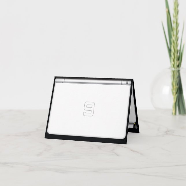 Convite para apresentação de Festas de aniversário (Frente)