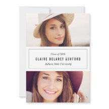 Convite para apresentação de graduação de fotos na