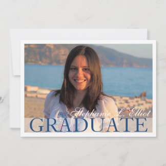 Convite para apresentação de retrato de graduação