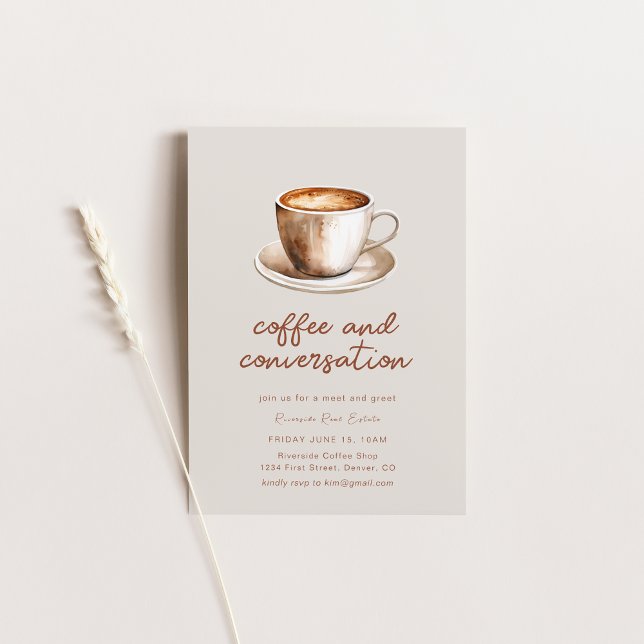 Convite para apresentação de reuniões de negócios  (Criador carregado)