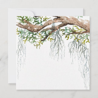 Convite para aquarela de baixo país