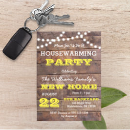 Convite Para Aquecimento Doméstico Amarelo Barnwoo