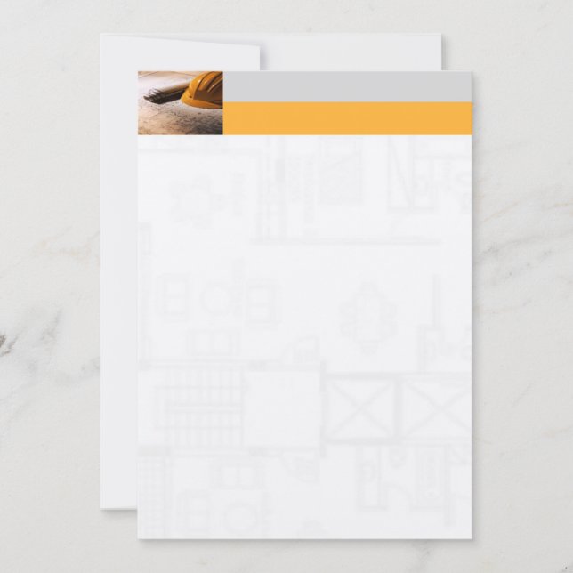 Convite para arquiteto (Frente)