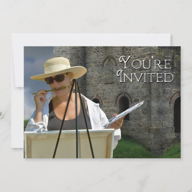 Convite para Artistas (Frente)