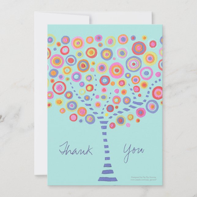 Convite para Árvore do Círculo de Casamento de Jan (Frente)