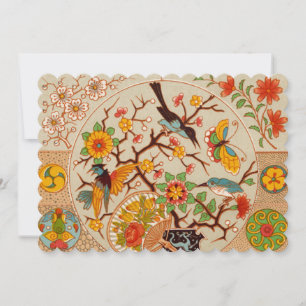 Convite para aves e borboletas