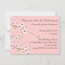 Convite para Baby Christening