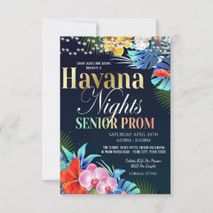 Convite para Bailes de formatura Noturnos de Havan