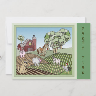 Convite Para Baixo Na Fazenda