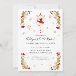 Convite para Balé de Natal