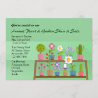 Convite para Banco de Flores