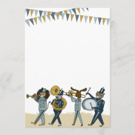 Convite para Banda de Marcação de Festas de aniver