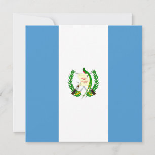 Convite para Bandeira da Guatemala
