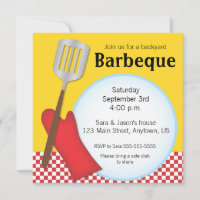 Convite para Barbeque