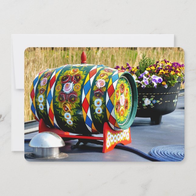 Convite para BARCOS-ALARGAS (Frente)