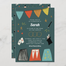 Convite para Bat Mitzvah, Bar do Teal Magic Show