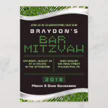 Convite para Bat Mitzvah, Bar video games