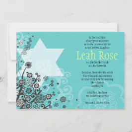 Convite para Bat Mitzvah, STAR FLOWERS