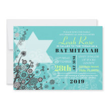 Convite para Bat Mitzvah, STAR FLOWERS