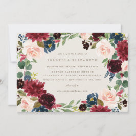 Convite para Batismo de Queda