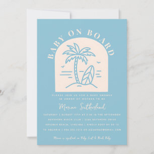 Convite para bebê no Chá de fraldas Conselho