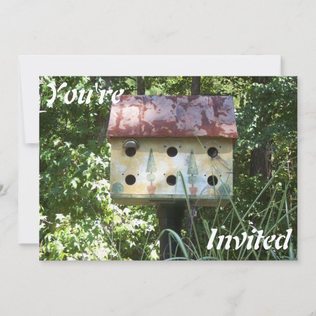 Convite para Birdhouse (Frente)