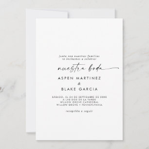 Convite para Boda, Nuestra Espanhola de Script Mod