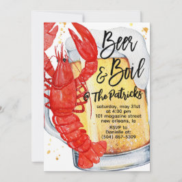 Convite para Boil de Lagosta