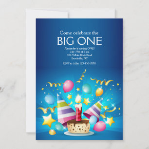 Convite para Bolo de Aniversário