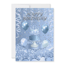 Convite para Bolo de Passageiro Azul